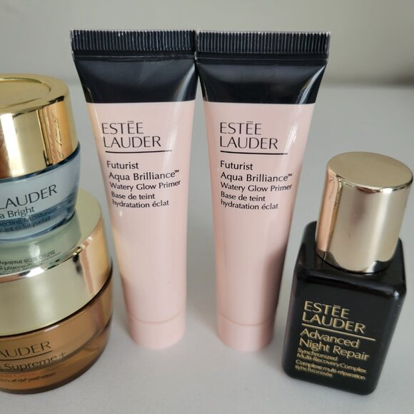 Estee Lauder Deluxe Travel Size Skincare Lot Hydra Bright Revitalizing Supreme - Picture 3 of 11